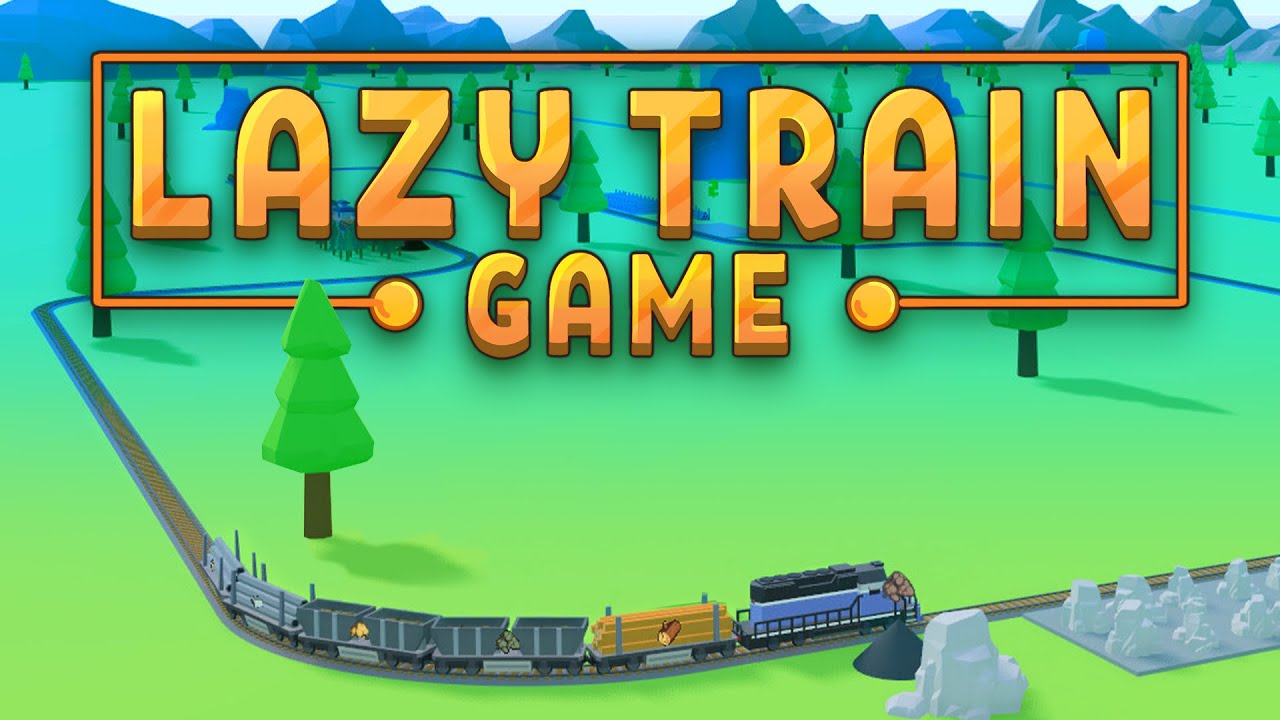 USE A TRAIN NETWORK TO HARVEST RESOURCES AND BUILD YOUR CITY! - LAZY TRAIN GAME
