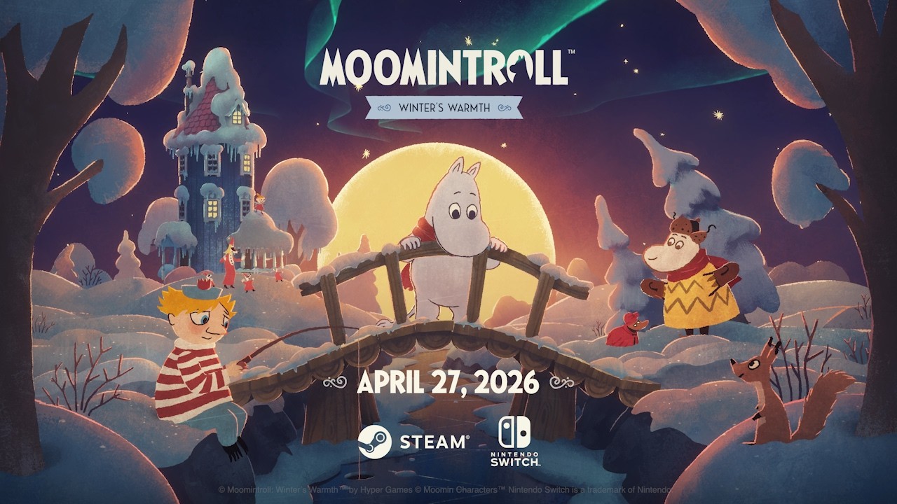 Moomintroll: Winter's Warmth - Date announcement trailer (English)