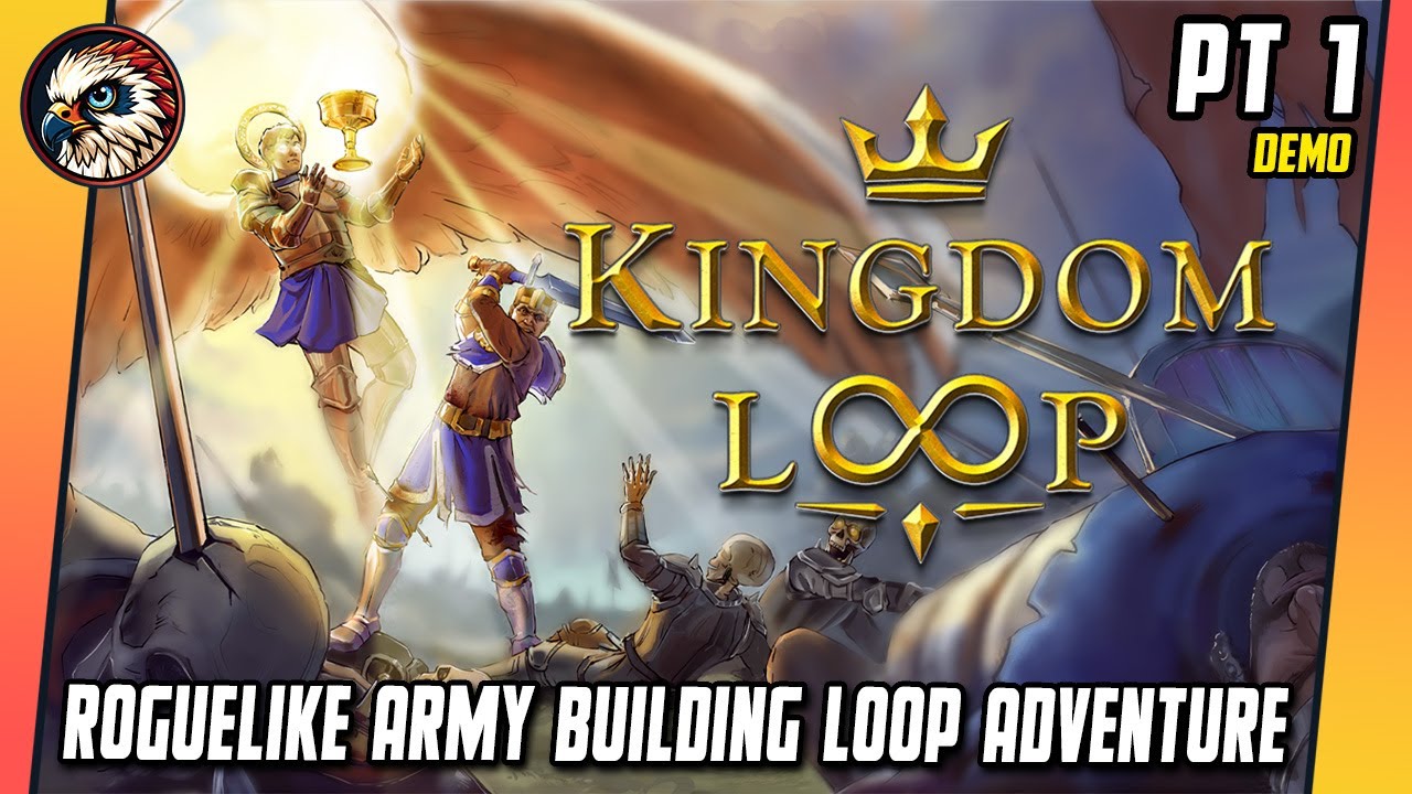 Kingdom Loop Pt1 | Let's Try | Game Play | Tactical Deck & Army Building Loop Adventure