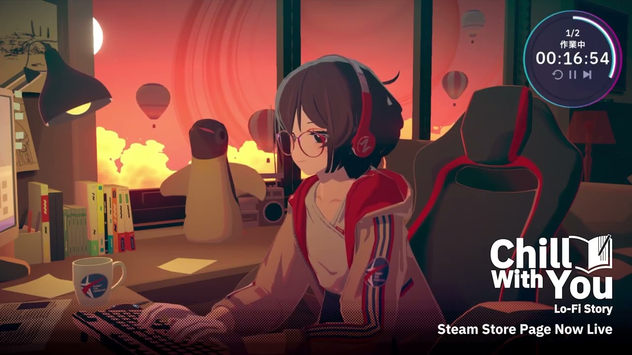 1 hour cozy Lo-Fi music - Chill with You Lo-Fi Story