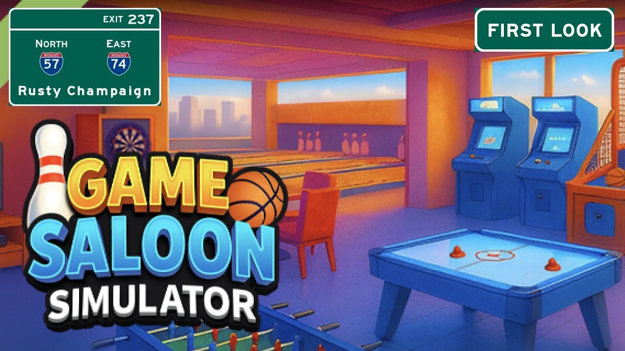 Game Saloon Simulator Demo First Look