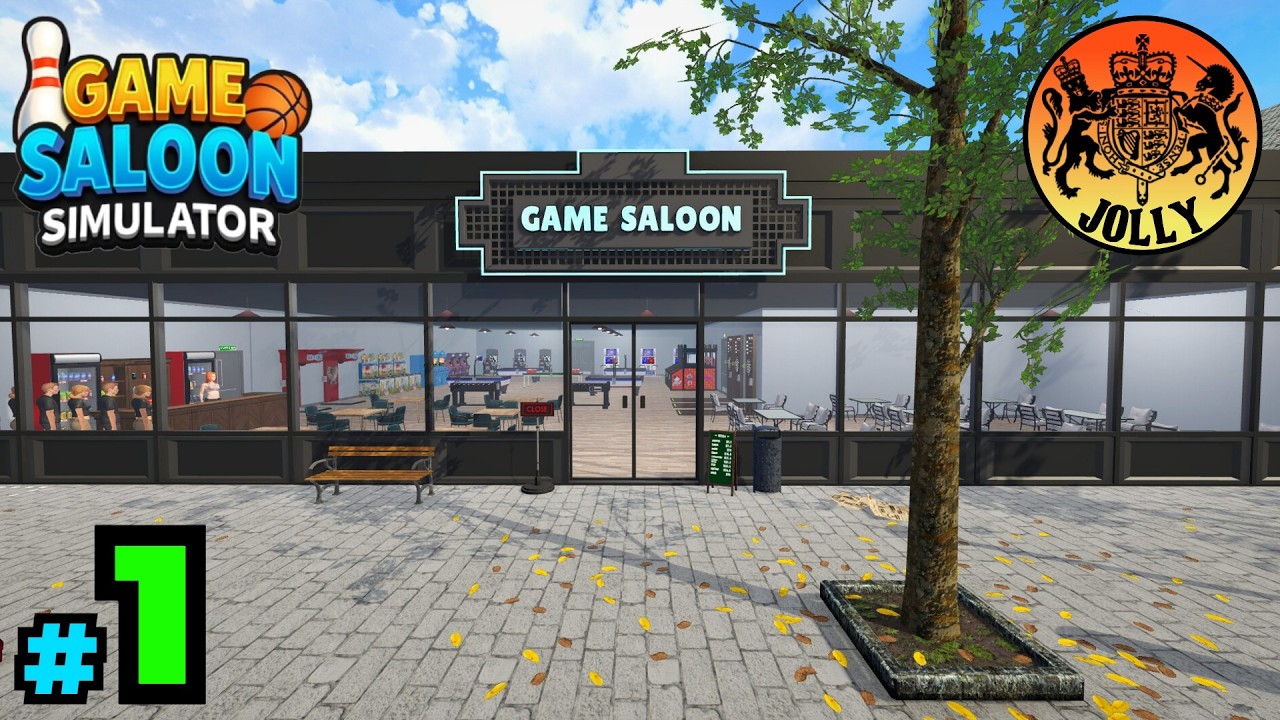 Game Saloon Simulator | Episode 1