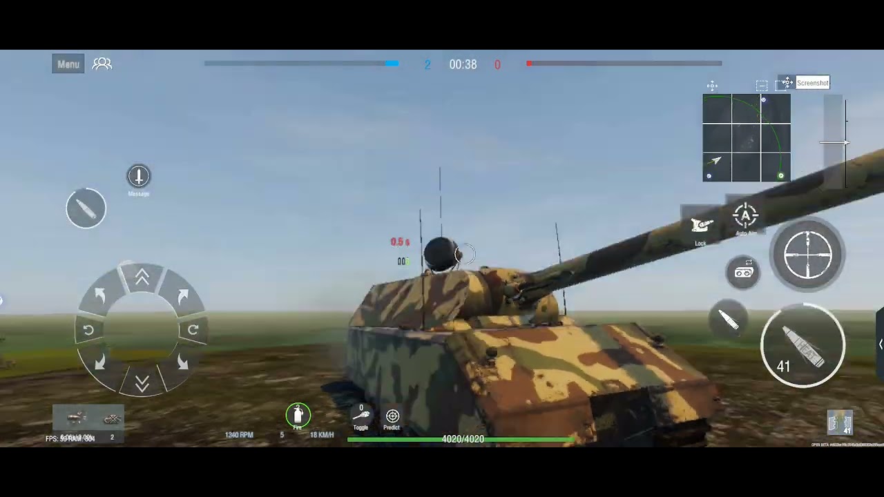 panzer war definitive edition gameplay. (custom tanks)