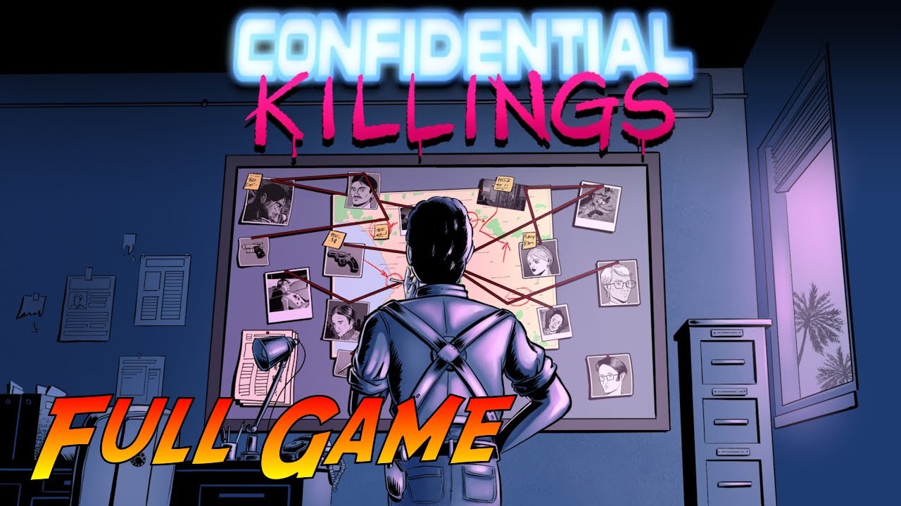 Confidential Killings - A Detective Game | Complete Gameplay Walkthrough - Full Game