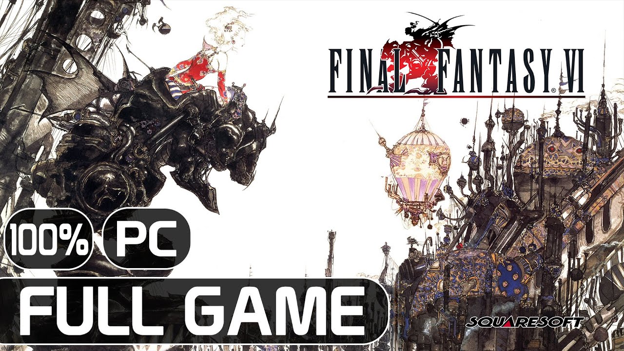 Final Fantasy VI Pixel Remaster | Full Game - 100%