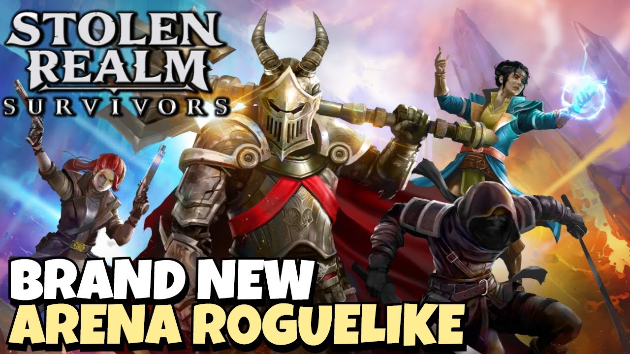 This New Arena Based Roguelike Is Awesome! It Has SUMMONS!! | Stolen Realm Survivors