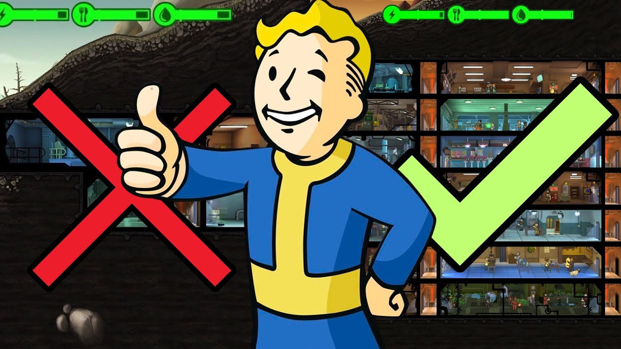 This is the Best Vault Layout for Survival in Fallout Shelter!
