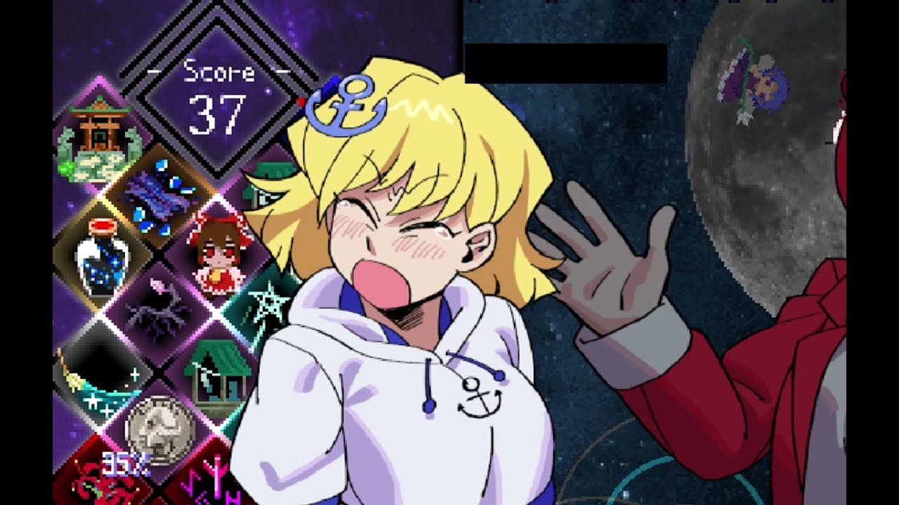 Touhou Lensed Night Sky, Kaseigai (Early Access) | Chiyuri + Yumemi Hard 1CC